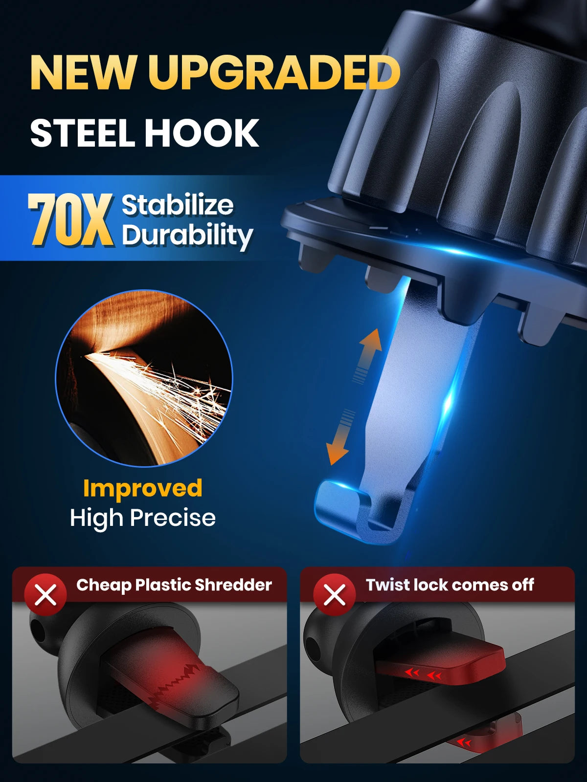 Phone Holder (For Air Vent)